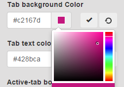 tabbackcolor