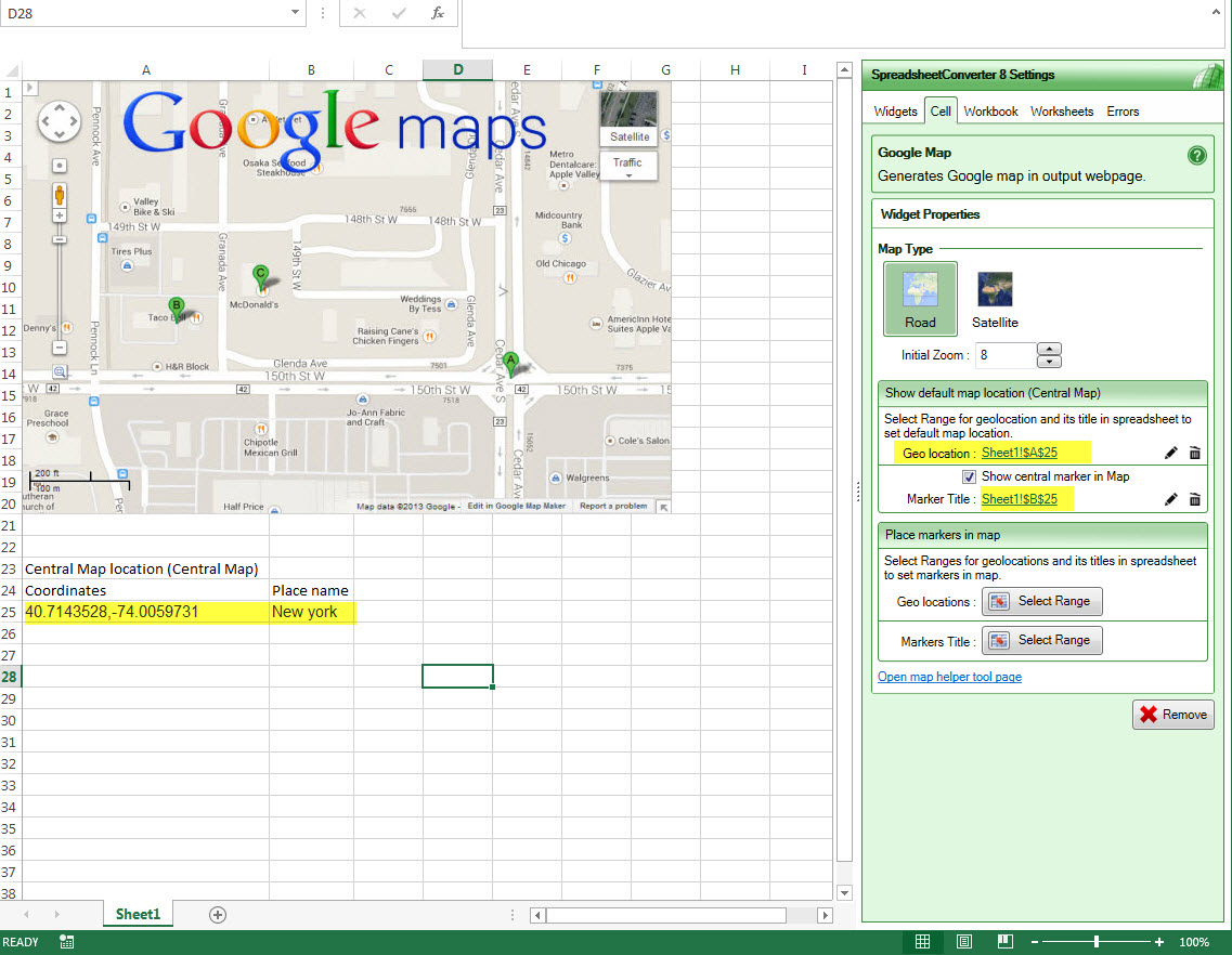 gmapsteps