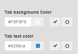 tab color