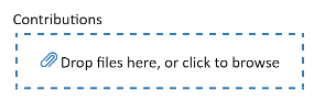 Screenshot of the File Attachment widget in a cell