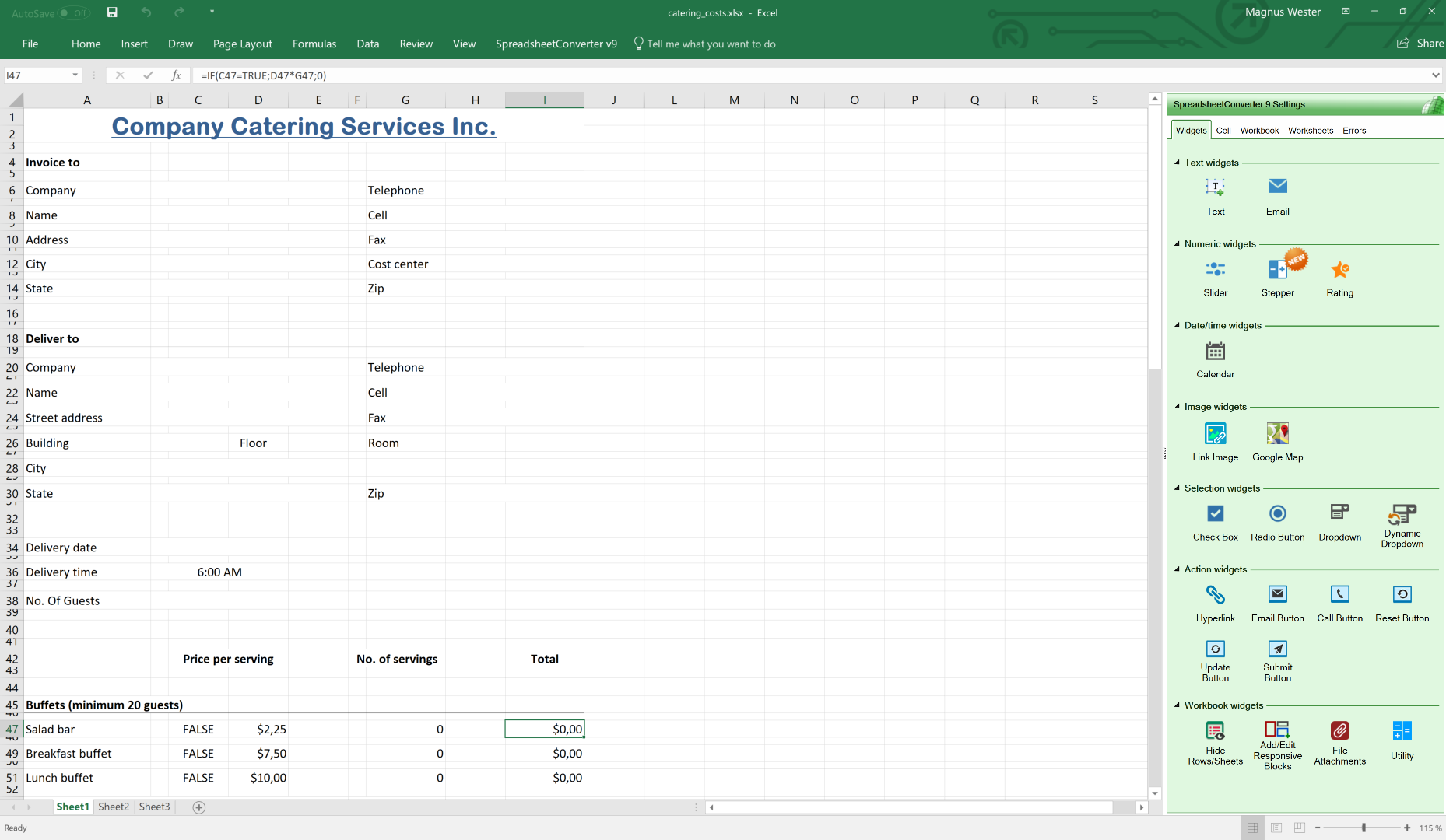 How to Make an Online Calculator Using Excel